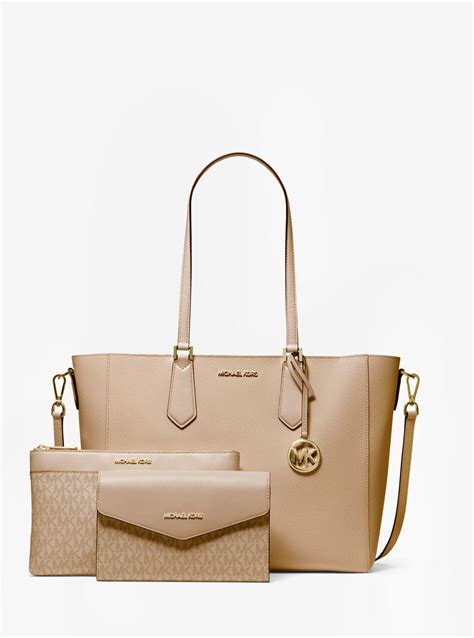 michael kors 3 in 1 tote set